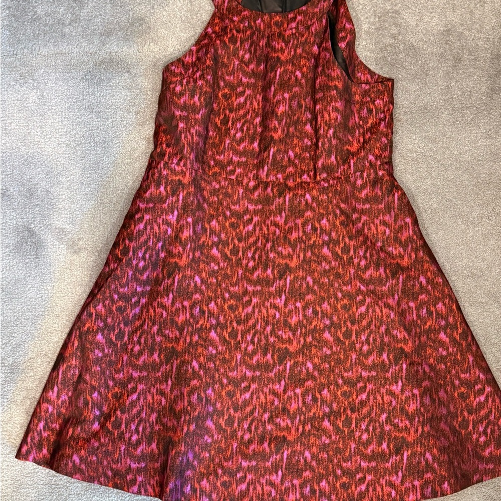 Calvin Klein Elegant Black and Red Fabric